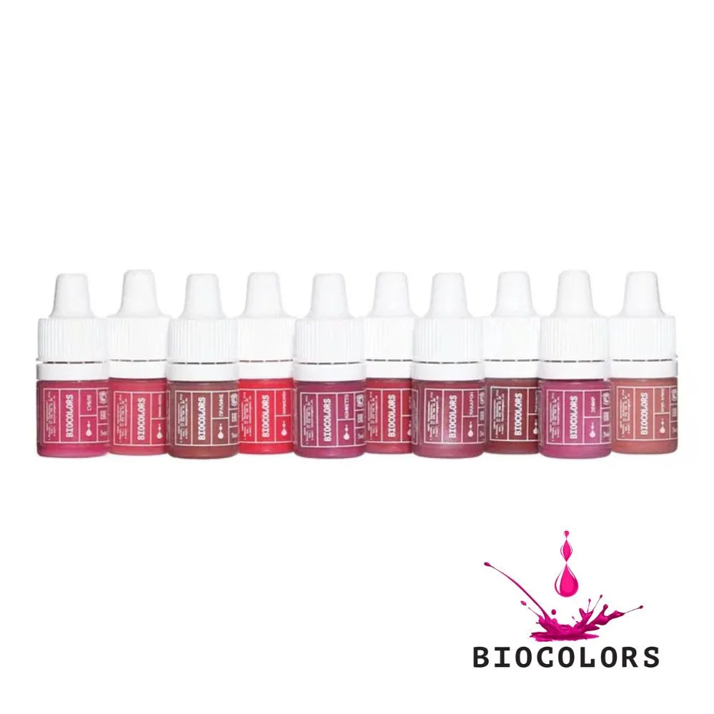 SET PIGMENTI BIOCOLORS BUZE 10 BUC X 3ML