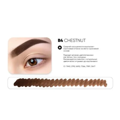 Pigment PEINTO Sprancene B4 CHESTNUT