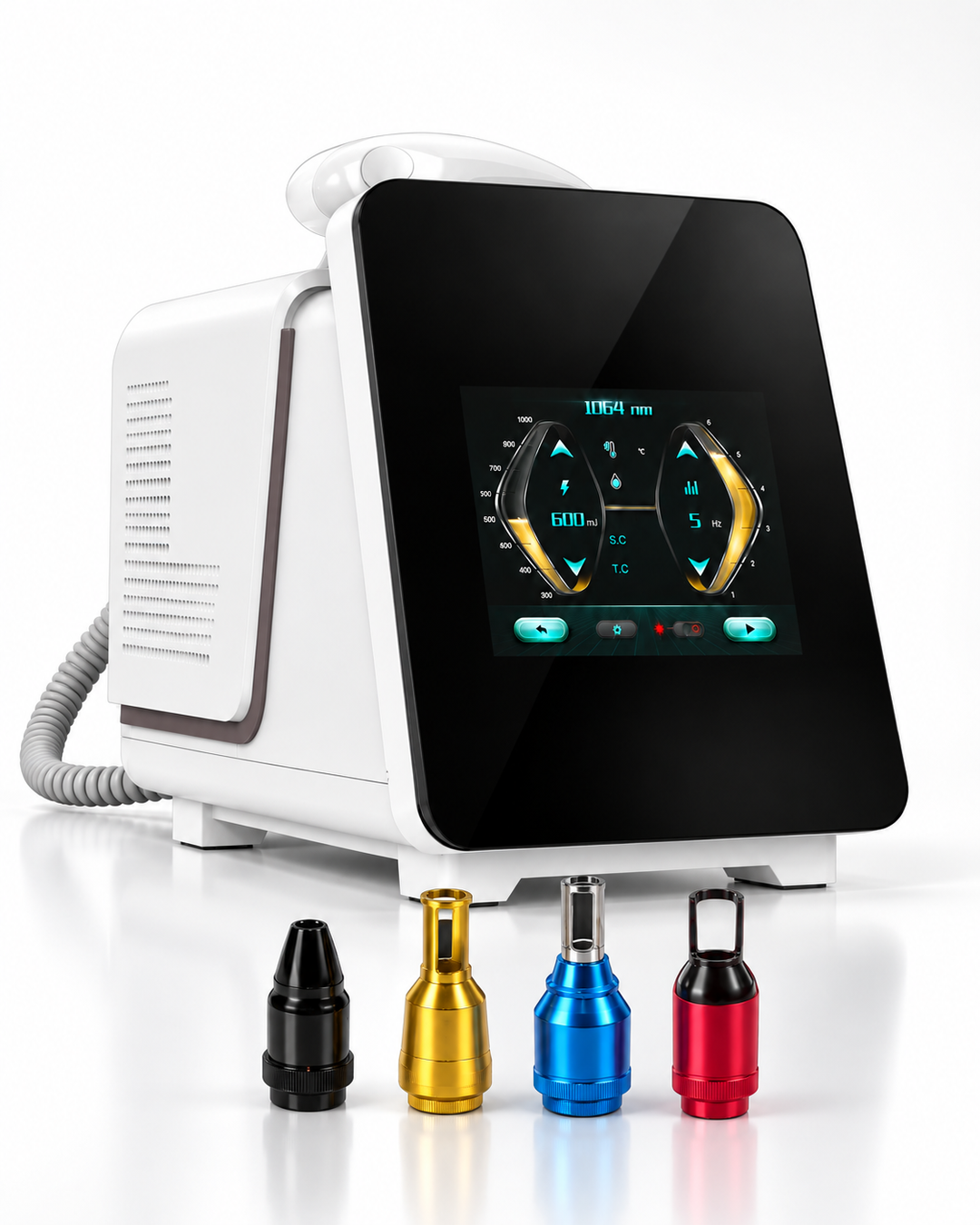 Laser Nd:YAG QL III și capete - studio premium