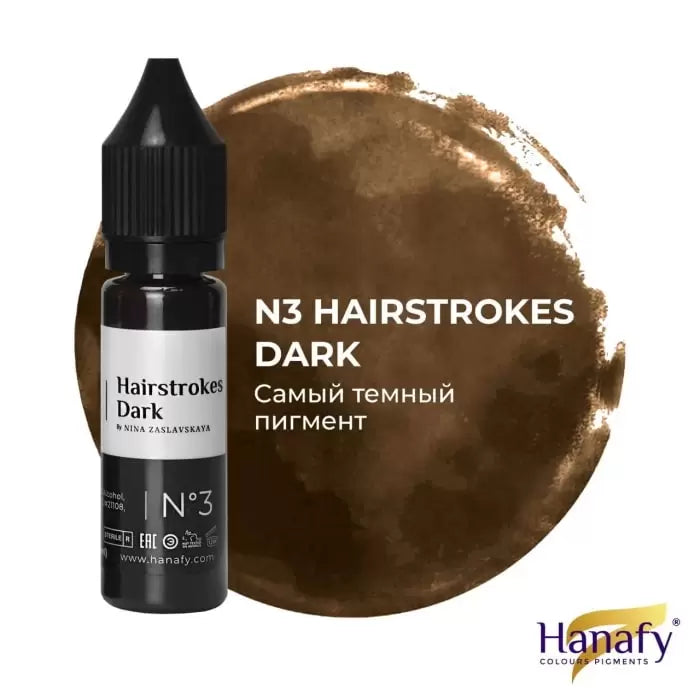 PIGMENT HANAFY SPRANCENE NR.3 HAIRSTROKES DARK