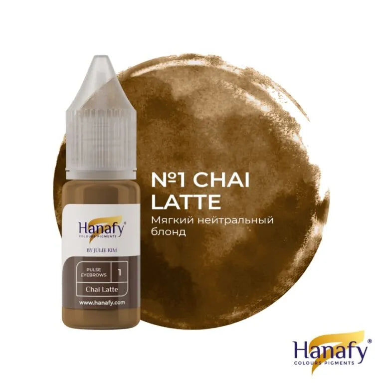 HANAFY SZEMÖLDÖK PIGMENT NO.1 CHAI LATTE