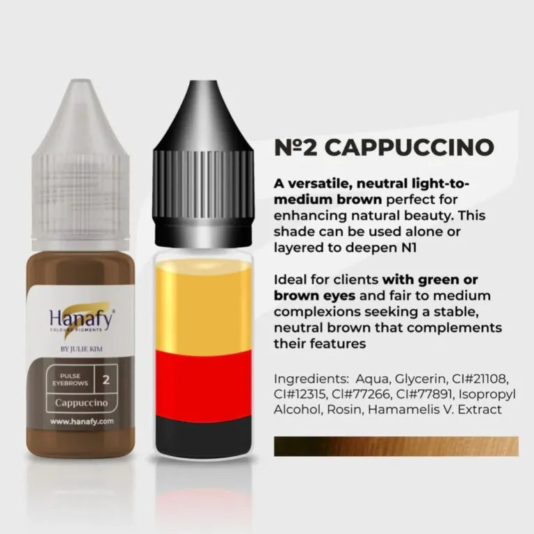 HANAFY SZEMÖLDÖK PIGMENT SZ. 2 CAPPUCCINO