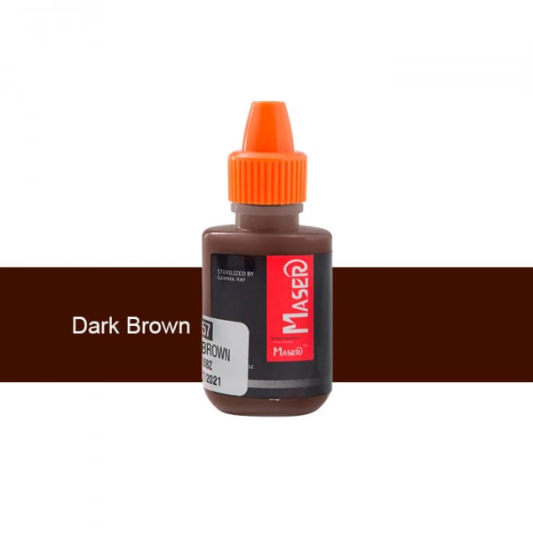 DARK BROWN EYEBROWS MASER PIGMENT 