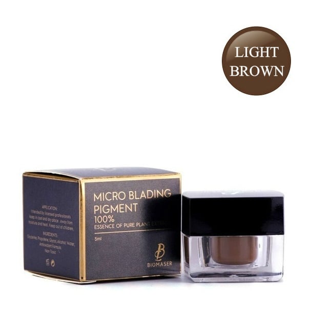 BIOMASER LIGHT BROWN MICROBLADING PIGMENT
