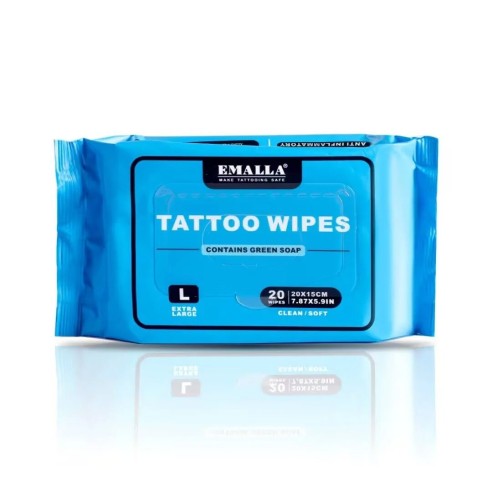 Șervețele EMALLA Contains Green Soap mărimea L, 20 bucăți