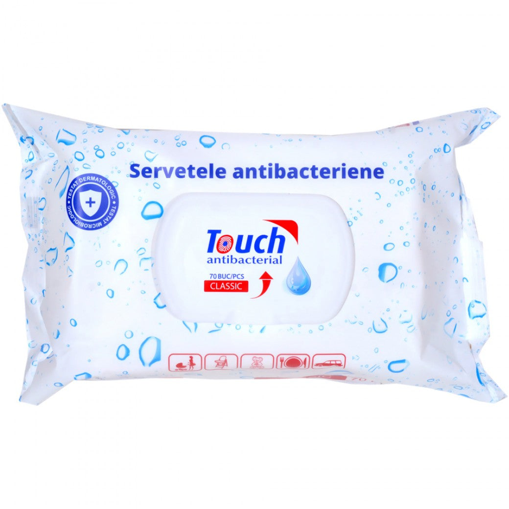 TOUCH ANTIBACTERIAL WET WIPES