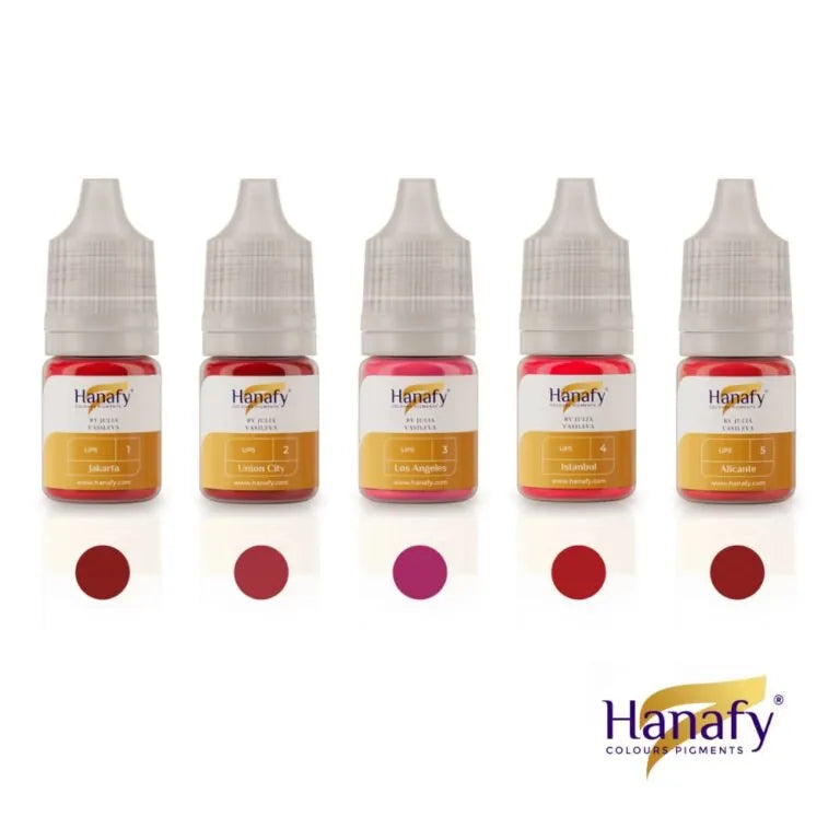 HANAFY LIP PIGMENTS SET