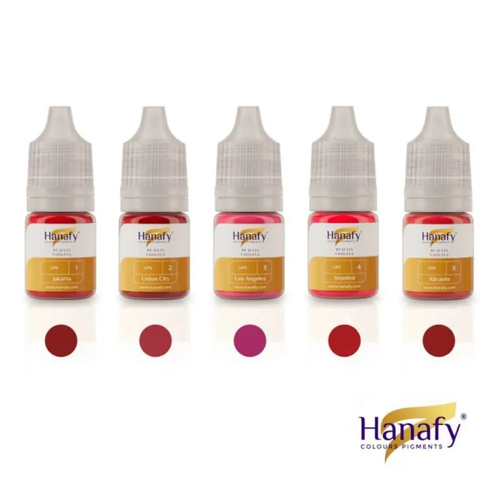 HANAFY LIP PIGMENTS SET